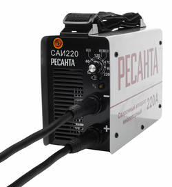 Сварочный аппарат инверторный Ресанта САИ-220 (ММА, 220 А, ПВ - 70%, кейс)