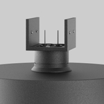 Уличный магнитный трековый светильник Maytoni Zon IP O-TR01-1-F-12WB3K