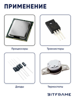 Термопаста GD007-CN30 для процессора ноутбука, компьютера, видеокарт, теплопроводящая паста 6,8 Вт/м К