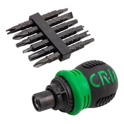 Отвертка реверсивная с набором бит специальных,в блистере RockForce##Rock FORCE RF-32807MR