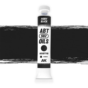 Масляная краска Abteilung 502 - Ivory black