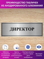 Табличка "Директор".