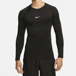 FB7919-010 Футболка компрессионная Nike Pro Dri-FIT Tight Top LS FB7919-010