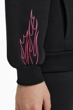 Кофта Nike Kylian Mbappé Club Fleece Junior - черный