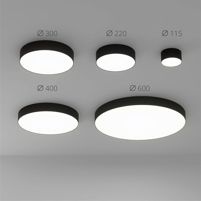 Потолочный светильник Arte Lamp FADO A6635PL-1BK, 1хLED