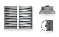 Тепловентилятор водяной Heater CR1 10-35 кВт 3900 м3/ч