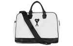 PUMA AMI Collaboration Polyurethane Shoulder Bag, Crossbody Bag, Handbag Regular Unisex White