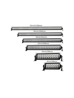 Светодиодная фара комбинированного света AURORA 762 мм 300W LED