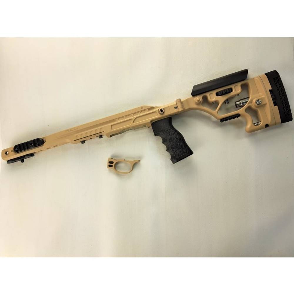 Ложа M12Б (TAN) Бежевый на Blaser R8 Hunter, CNC Guns Custom