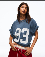 Мужская футболка boxy fit с принтом, арт. 2714/443 - BERSHKA