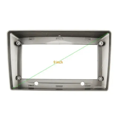 Комплект рамки с разъёмами 9" Hyundai Starex, H1 2007-2014 (серебро)