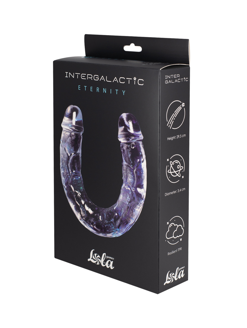 Прозрачный дилдо Intergalactic Eternity 7080-08lola