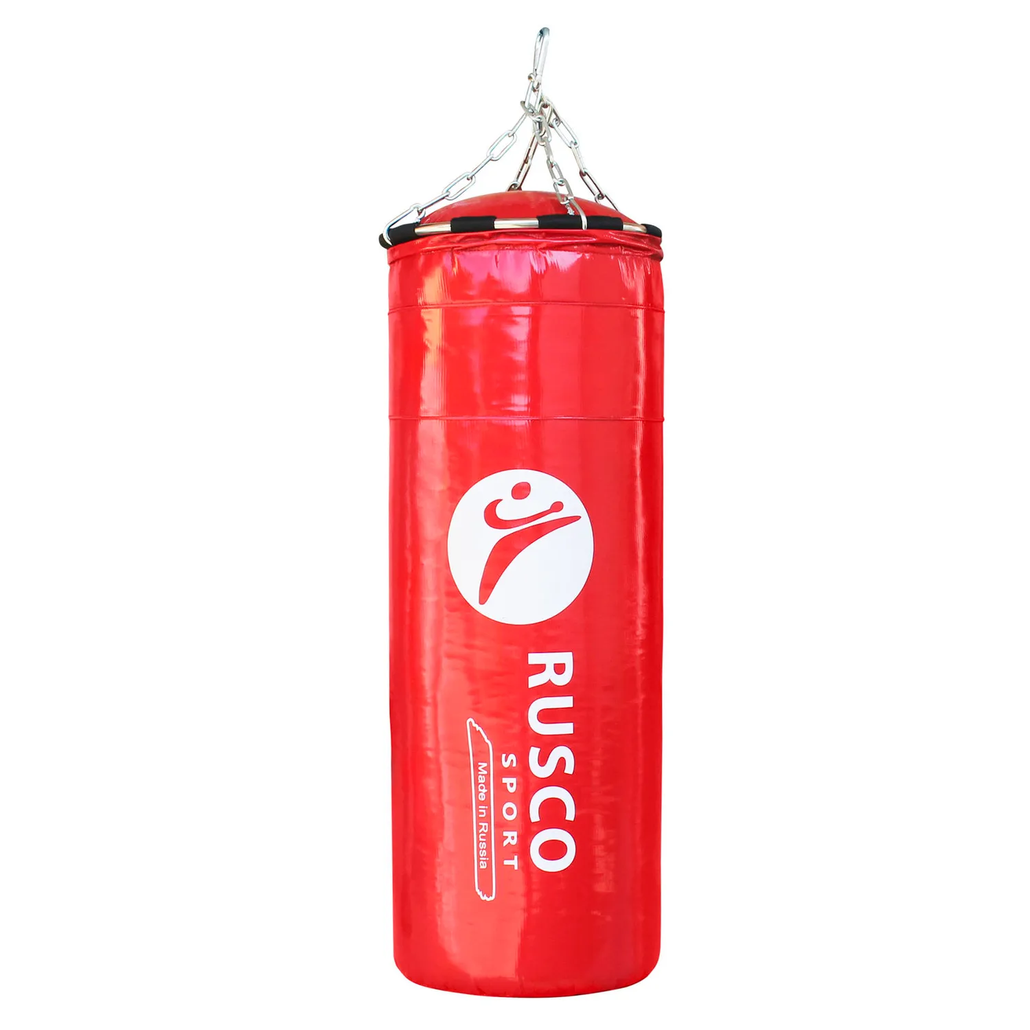 Мешок бокс. RuscoSport. Вес 30 кг(+/- 5кг),105см, d35 красный
