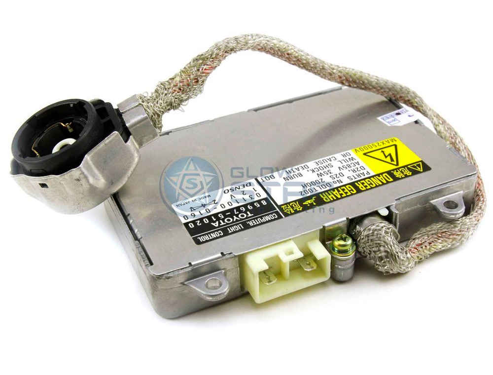 Блок розжига Koito Japan KDLT002 D2R/D2S 997.631.183.00, 39000-17039, 12V, Toyota, Lexus, Mazda, Subaru, Porsche, Land Rover, Б/У