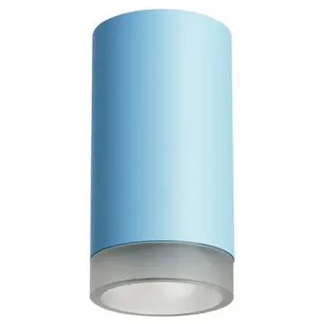 Точечный накладной светильник 1*GU10 R43530 голубой/матовый Rullo Lightstar