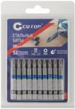 83-332 Стальная бита, CUTOP Profi, PZ1, 50 мм (10шт./уп.)
