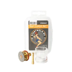 OSA START Custom Set 7 (17/18/26 TIG L GAS LENS 2.4MM 2P18GSLD7 32.5L)