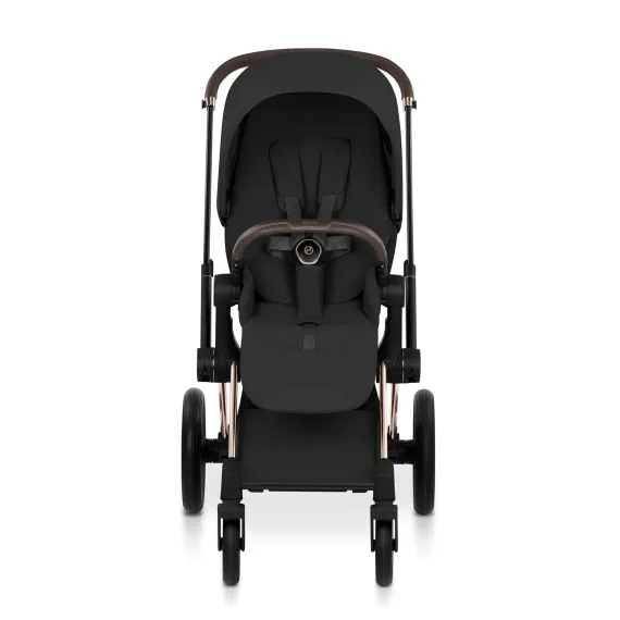 Детская коляска Cybex Priam V Style 2 в 1 Sepia Black на раме Rosegold