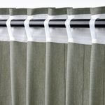 Комплект штор IKEA LENDA (ЛЕНДА), Хаки 140x250 см, 2 шт