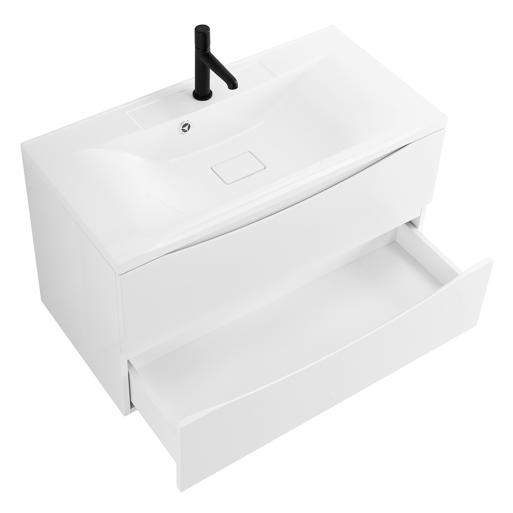Тумба подвесная под раковину BelBagno MARINO-800-2C-SO-BL-P