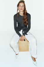 КАРДИГАН В РУБЧИК С ПОЯСОМ — ZARA