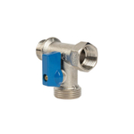 Кран шаровый для стиральных машин 1/2"х3/4"х1/2" HLV