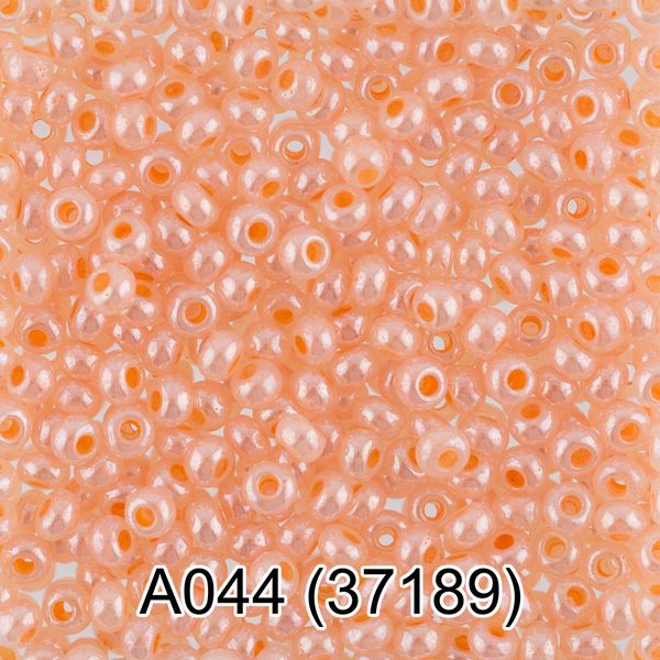 Бисер Gamma 10/0 (2.3 мм), 50 г, A044 персиковый, 37189, круглый 1