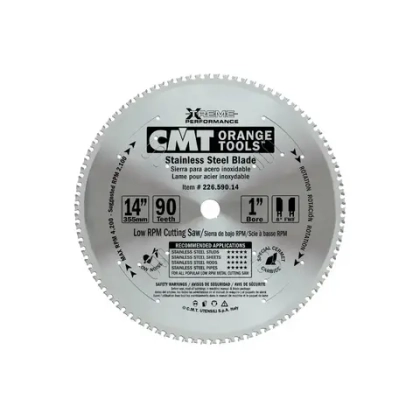 Диск пильный по стали 305x25,4x2,2/1,8 10° 8° FWF Z=80 CMT 226.580.12