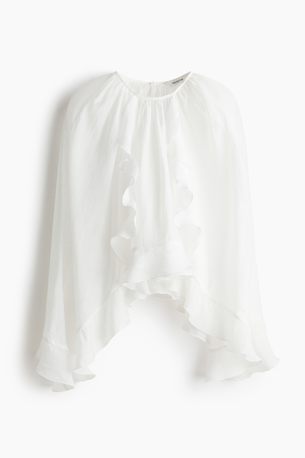 Блузка-накидка с оборками - H&M