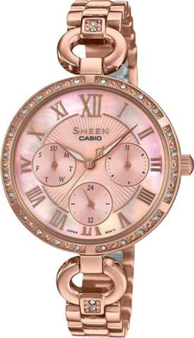 Японские наручные часы Casio Sheen SHE-3067PG-4A