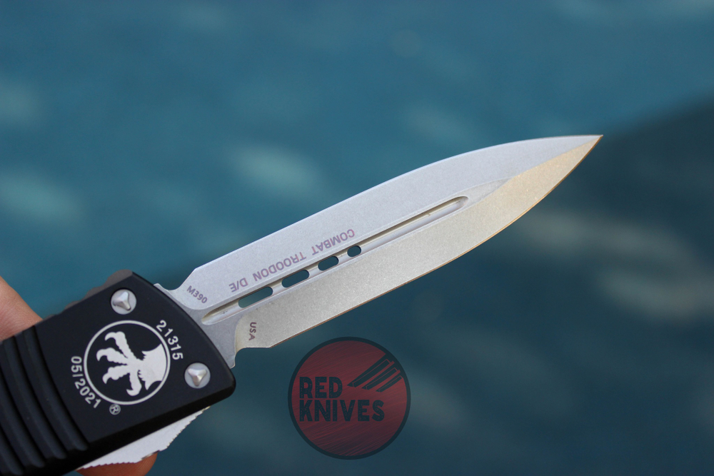 Нож Microtech Troodon D/E SW Black А+++ 138-10BK