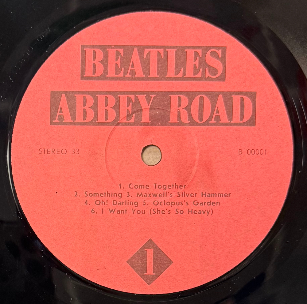 Виниловая пластинка The Beatles - Abbey Road LP Россия