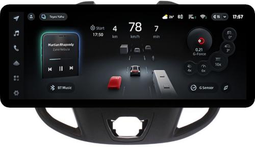 Магнитола для Ford Transit Custom, Tourneo Custom 2012-2019 - Teyes CC4PRO монитор 12.3" 2K QLED + рамка 9, Android 13, Быстрейшая, Snapdragon 778G, ИИ, CarPlay, DSP, 4G SIM-слот