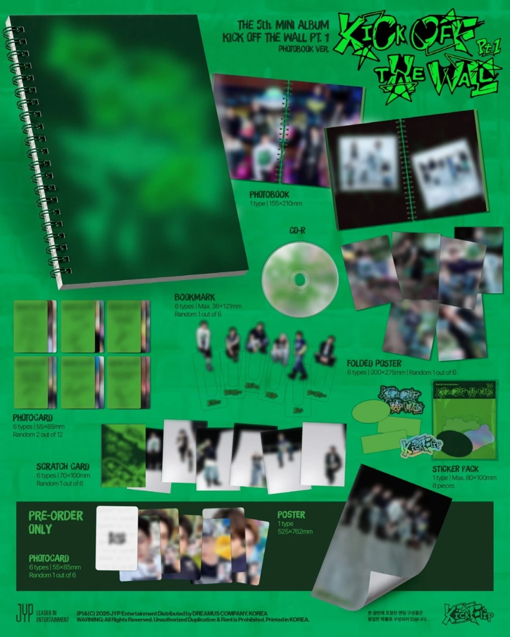 Альбом KickFlip - KICK OFF THE WALL Pt.1 [Photobook ver.]