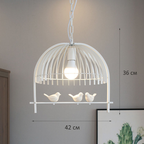 Подвесной светильник Home Light Астерия MMD-LED B013-1xE27 белый