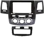 Магнитола для Toyota HiLux 7 2011-2015 - Teyes CC3-2K-360 на Android 10, Быстрая, 2K QLED, CarPlay, 4G SIM-слот, 4 камеры в комплекте