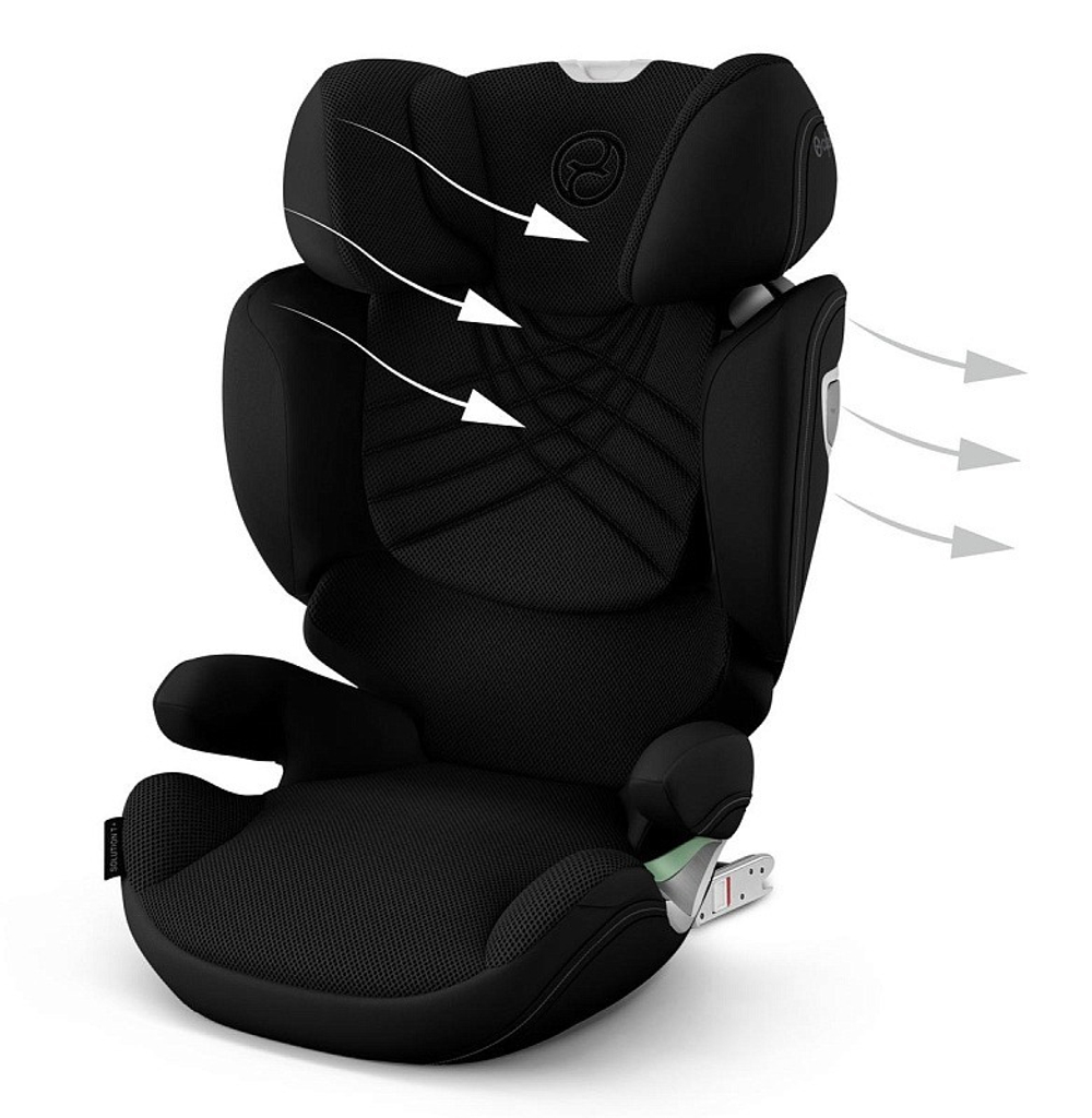 Автокресло группы 2/3 Cybex Solution T i-Fix Plus, Sepia black