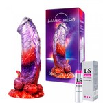 Фаллоимитатор Magic hero, разноцветный, 24*5,8 см