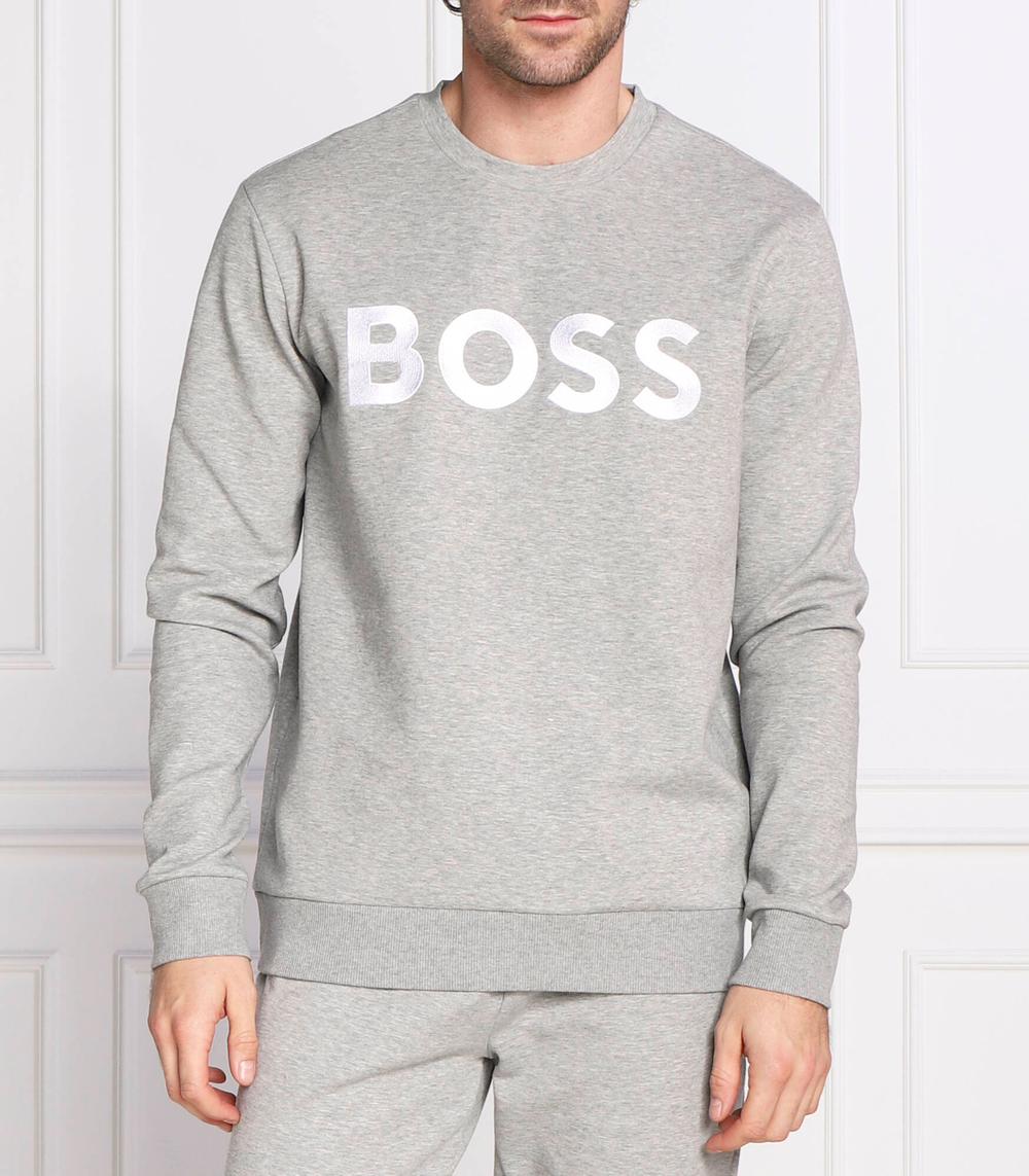 Худи salbo 1 BOSS GREEN - серый(50482898)
