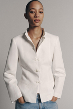 БЛЕЙЗЕР С БАСКОЙ И ЗАСТЕЖКОЙ-АЛМАР — ZW COLLECTION — ZARA