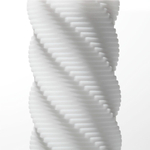 Белый 3D мастурбатор SPIRAL (Цвет: белый)