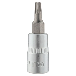 Головка-бита TORX T20H c отверстием, 1/4'' JCB JCB-3273220