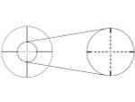 Прицел Gaut Quartz 2-7x32, AO, сетка 3 (Mil-Dot) нить, без подсветки, 25.4мм, 1/4 МОА, 421г