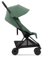 Прогулочная коляска Cybex Coya Leaf Green с дождевиком/Matt Black