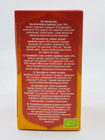 Чай Yogi Tea Ginger Orange With Vanilia аюрведическая смесь с имбирем, апельсином и ванилью, 17 пакетиков, 30,6 г