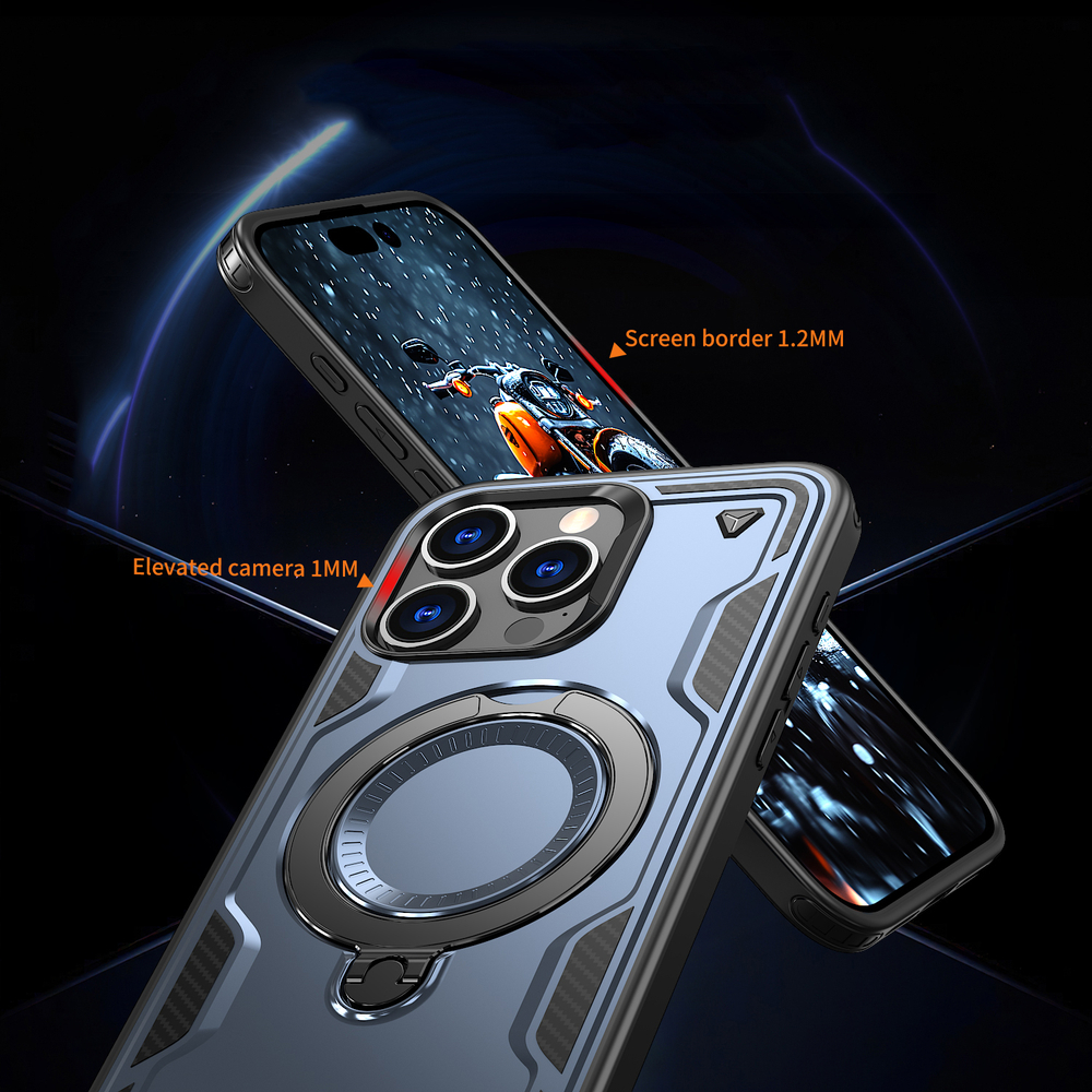 Чехол Magneto Case с кольцом для iPhone 15 Pro Max