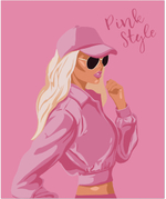 Тетрадь общая 48 листов на скрепке "Barbie pink style"