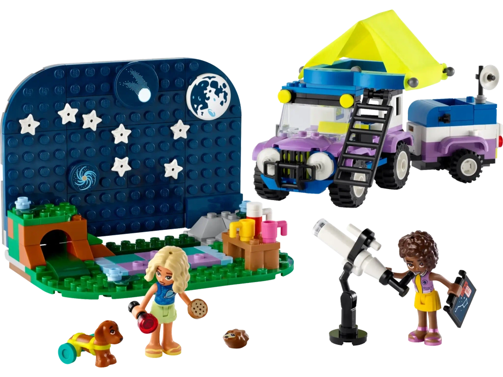 Конструктор LEGO Friends 42603 Туристический автомобиль для наблюдения за звездами