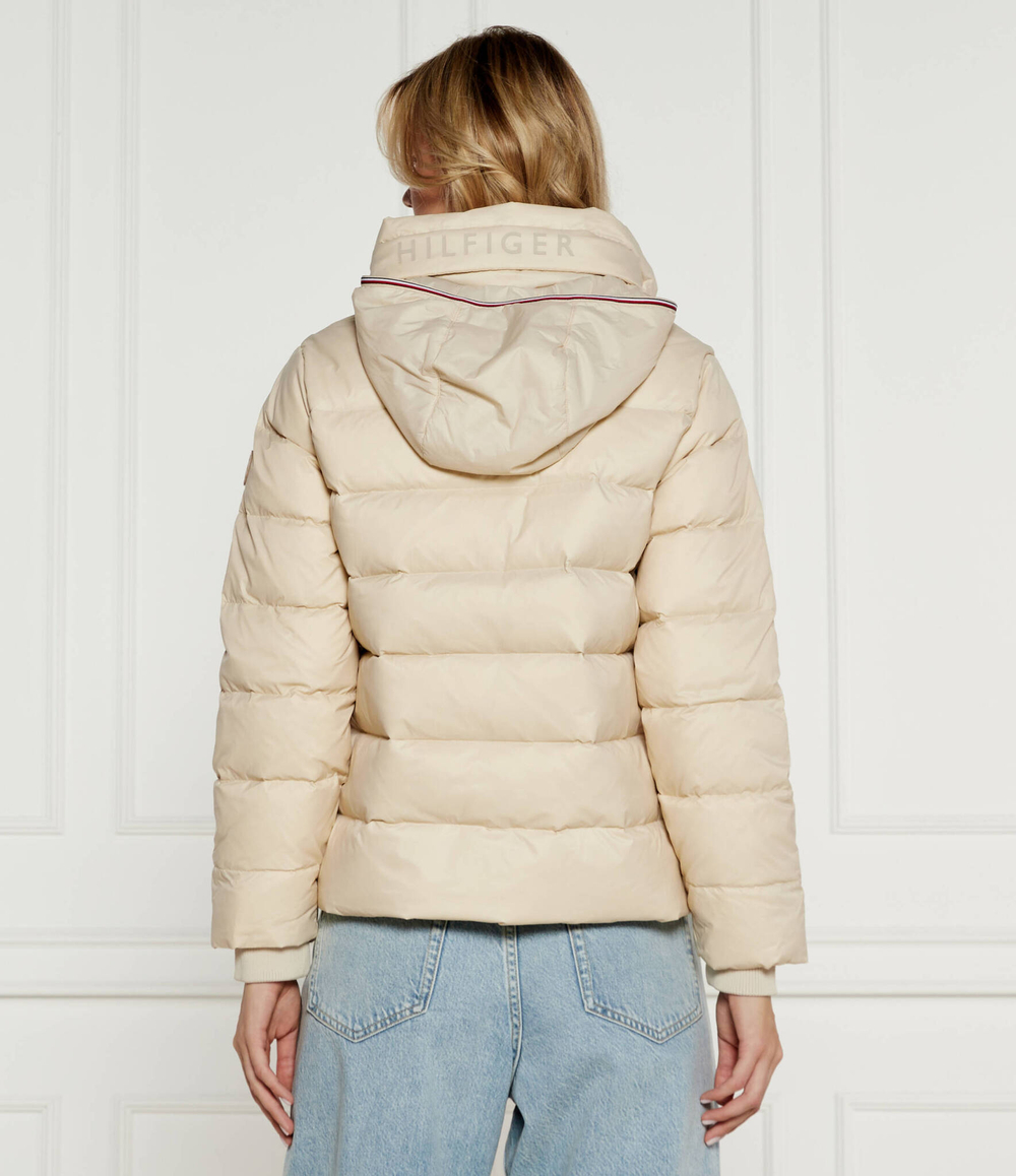Пуховая куртка Tommy Hilfiger - кремовый(WW0WW43118)