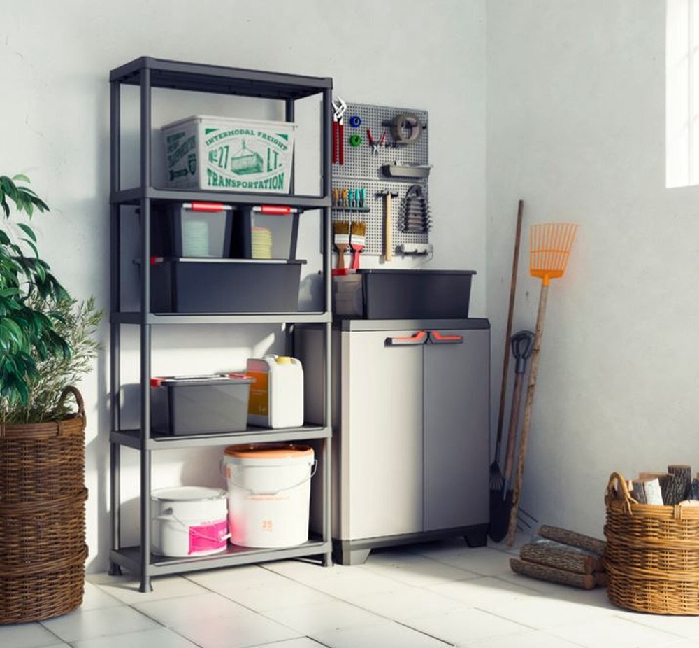Пластиковая тумба Keter Stilo Cabinet Low